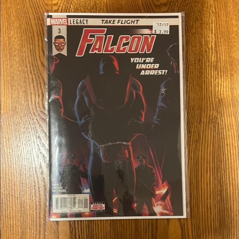 Marvel Legacy Falcon Comic Issue #3